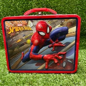 Marvel Spider-Man Red and Blue Action Lunch Box